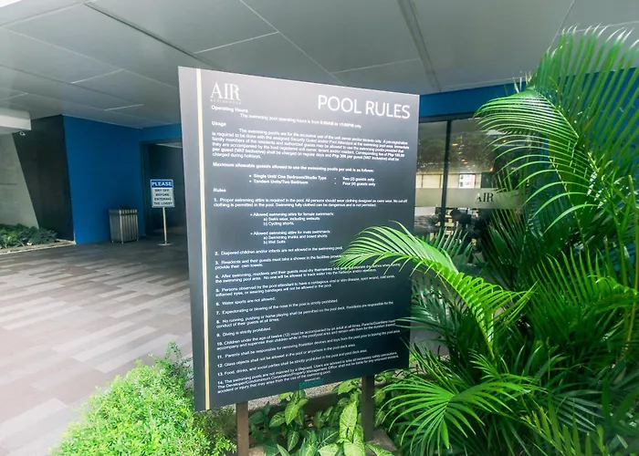 Apartment Serene Trendy Cozy Makati Fun Swim Gym Netflix 4047