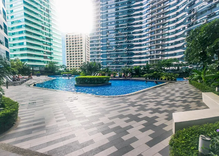 Serene Trendy Cozy Makati Fun Swim Gym Netflix 4047 Apartment *