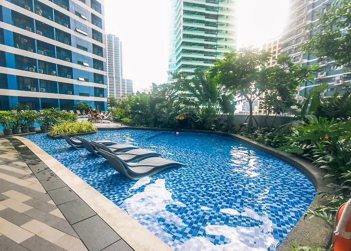 Serene Trendy Cozy Makati Fun Swim Gym Netflix 4047 Apartment *